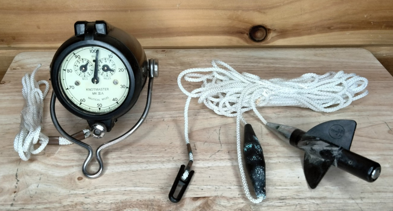 Vintage Walker's Knotmaster MK IIIA Nautical Log Sailing Boating Set Vintage Walker's Knotmaster MK IIIA Nautical Log Sailing Boating Set