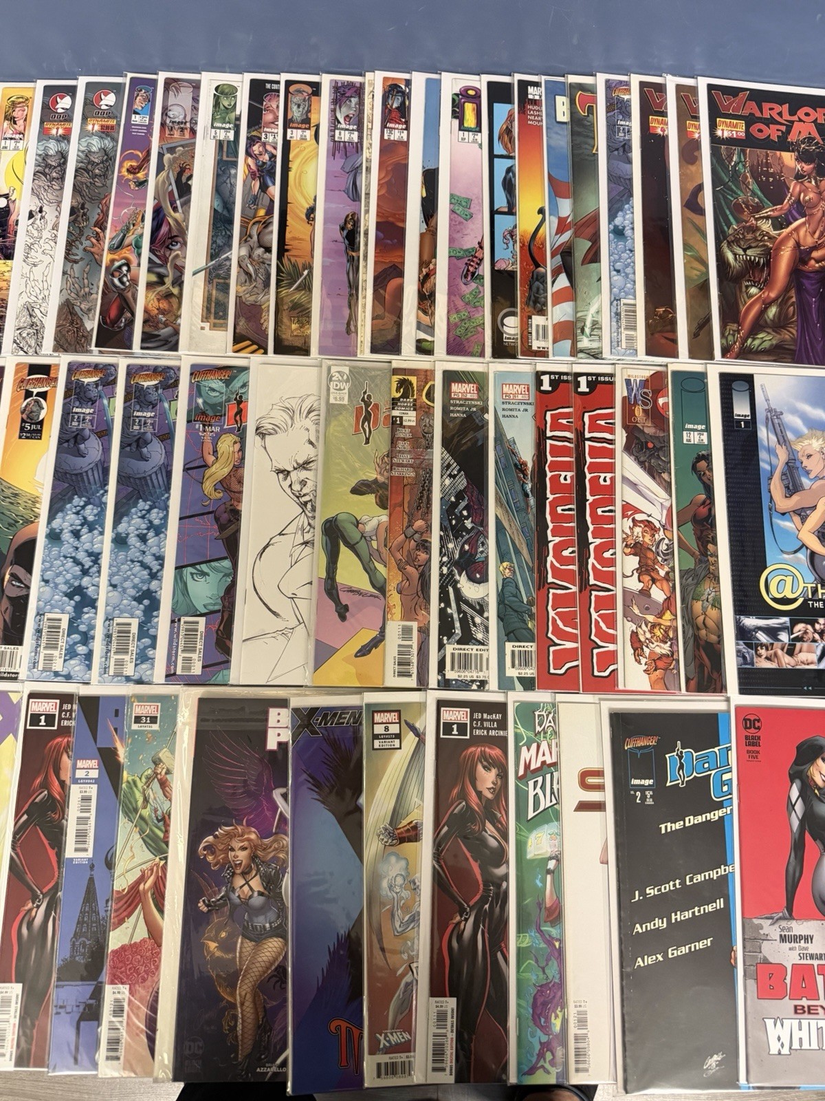J Scott Campbell Cover HUGE Lot of 49 Comics Danger Girl Black Cat VF/NM *R16 J Scott Campbell Cover HUGE Lot of 49 Comics Danger Girl Black Cat VF/NM *R16