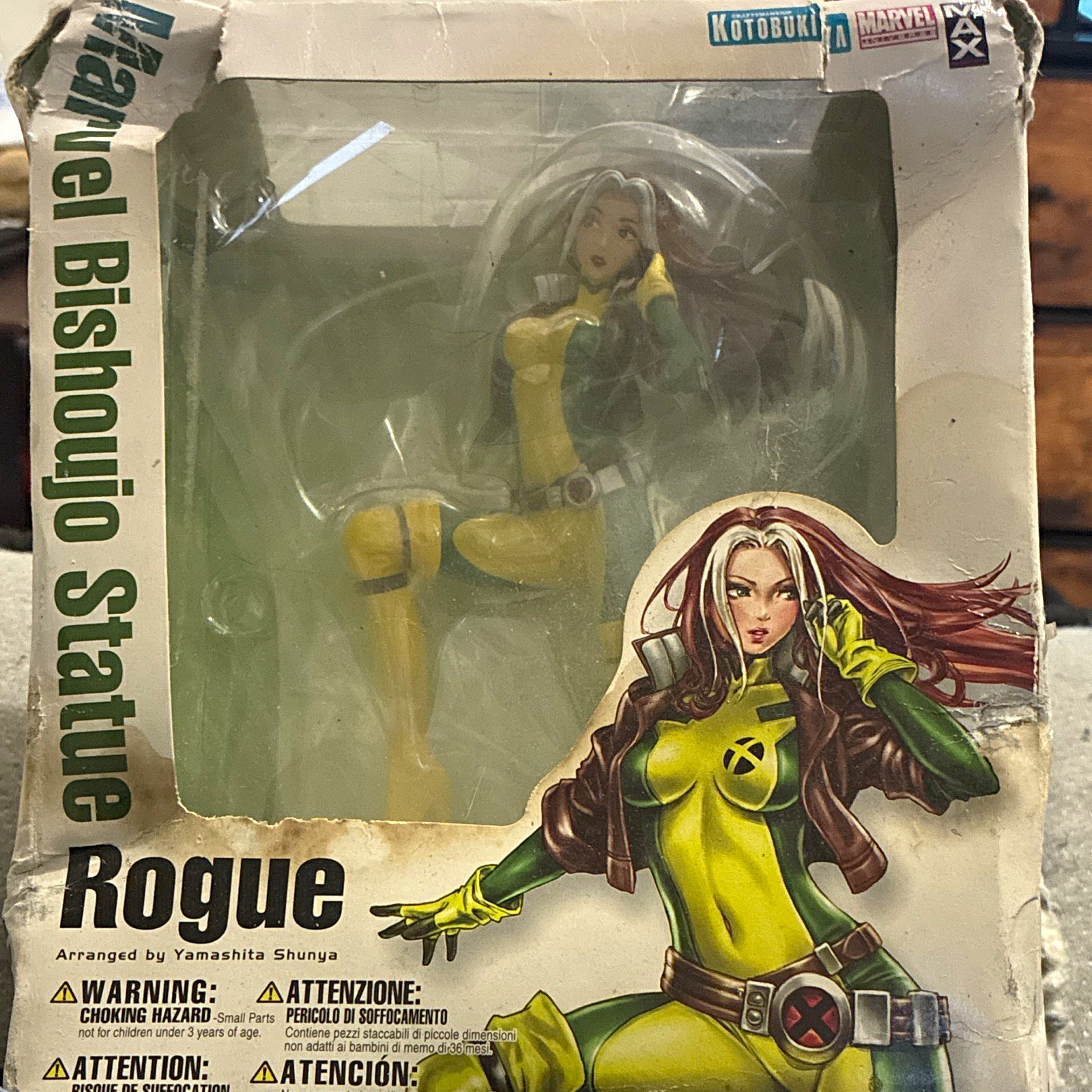Kotobukiya Marvel Bishoujo Rogue X-Men 1:10 Scale PVC Statue