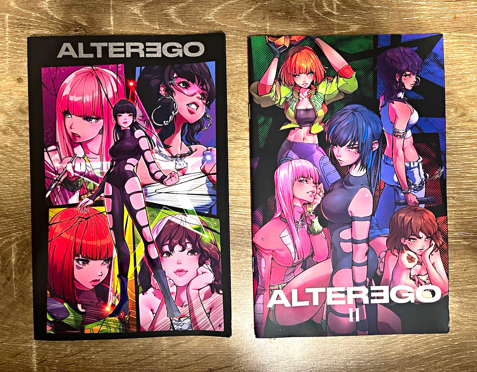 Alter Ego I & II Limited Edition First Printing Softcover Comic Lot (Signed) Alter Ego I & II Limited Edition First Printing Softcover Comic Lot (Signed)