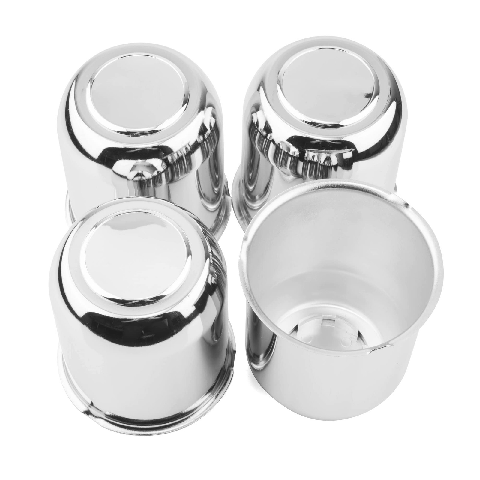 4Pcs 3-3/4 in Trailer Wheel Center Caps Fit 3-3/4" Center Bore Truck Trailer ...