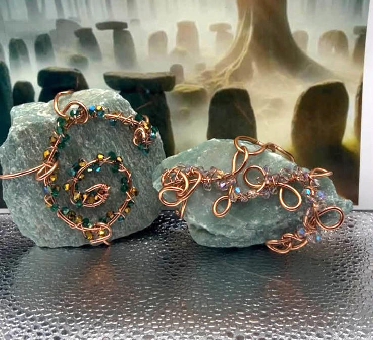 Set Of 2 Amazonite Pagan Witch Altar Sacred Calm Protection Wire Wrap Stone Ps5 Set Of 2 Amazonite Pagan Witch Altar Sacred Calm Protection Wire Wrap Stone Ps5