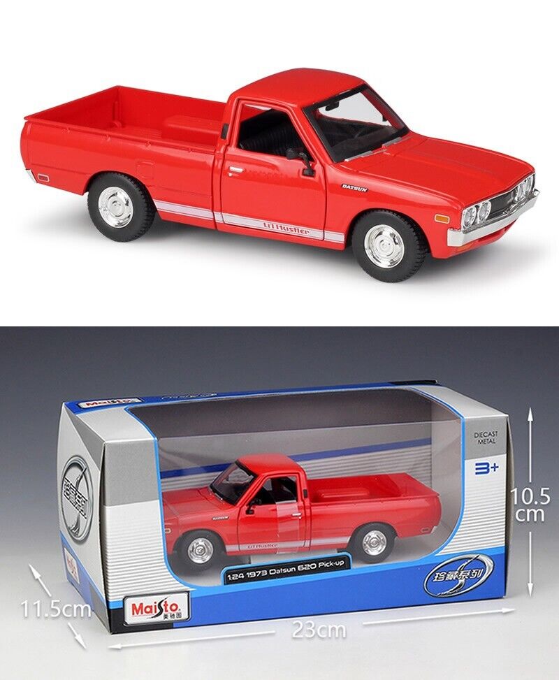 Maisto 1:24 1973 Datsun 620 Pick-up Alloy Diecast vehicle Car MODEL Gift Collect