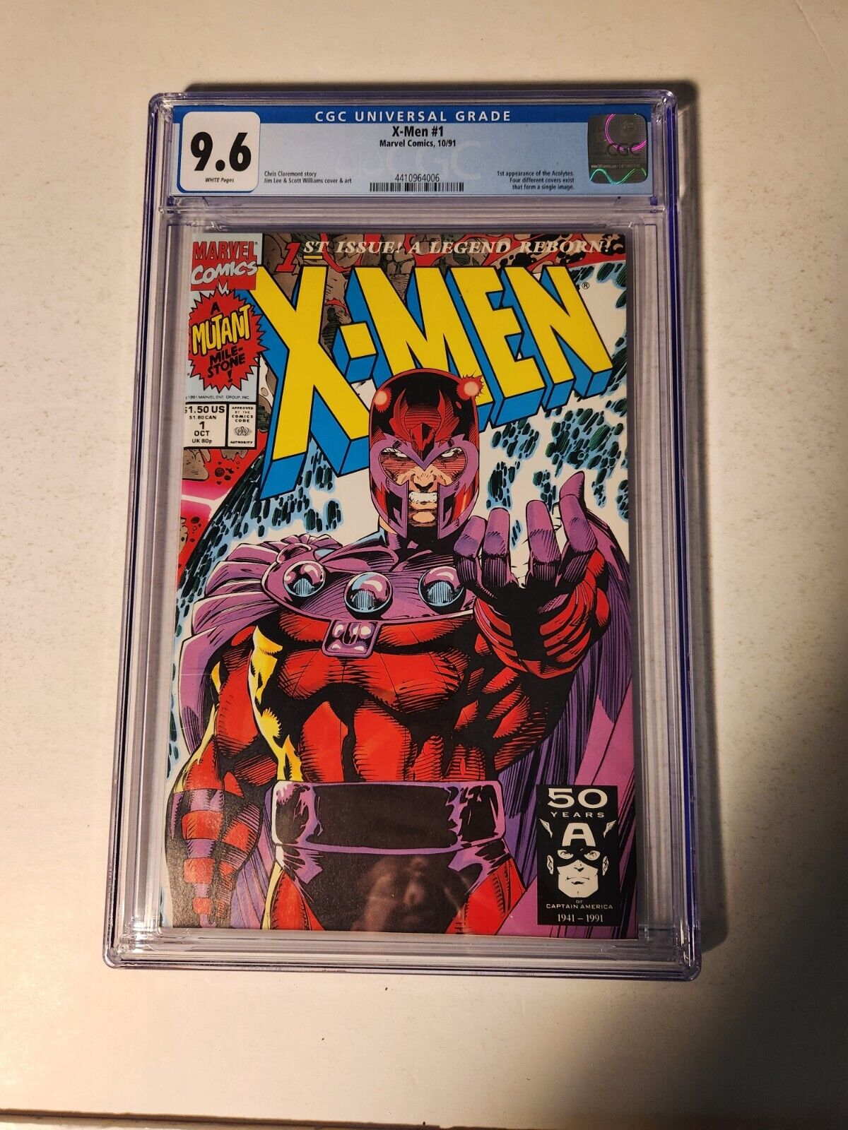 X-Men #1 Cover D Magneto 9.6 CGC Pristine New Case ~Marvel ~Fast Shipping