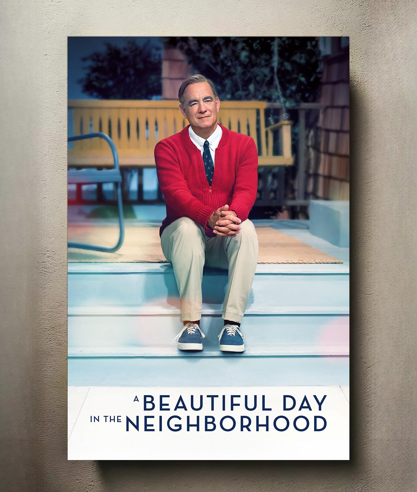 A Beautiful Day in the Neighborhood 8x12 Metal Movie Poster Sign A Beautiful Day in the Neighborhood 8x12 Metal Movie Poster Sign