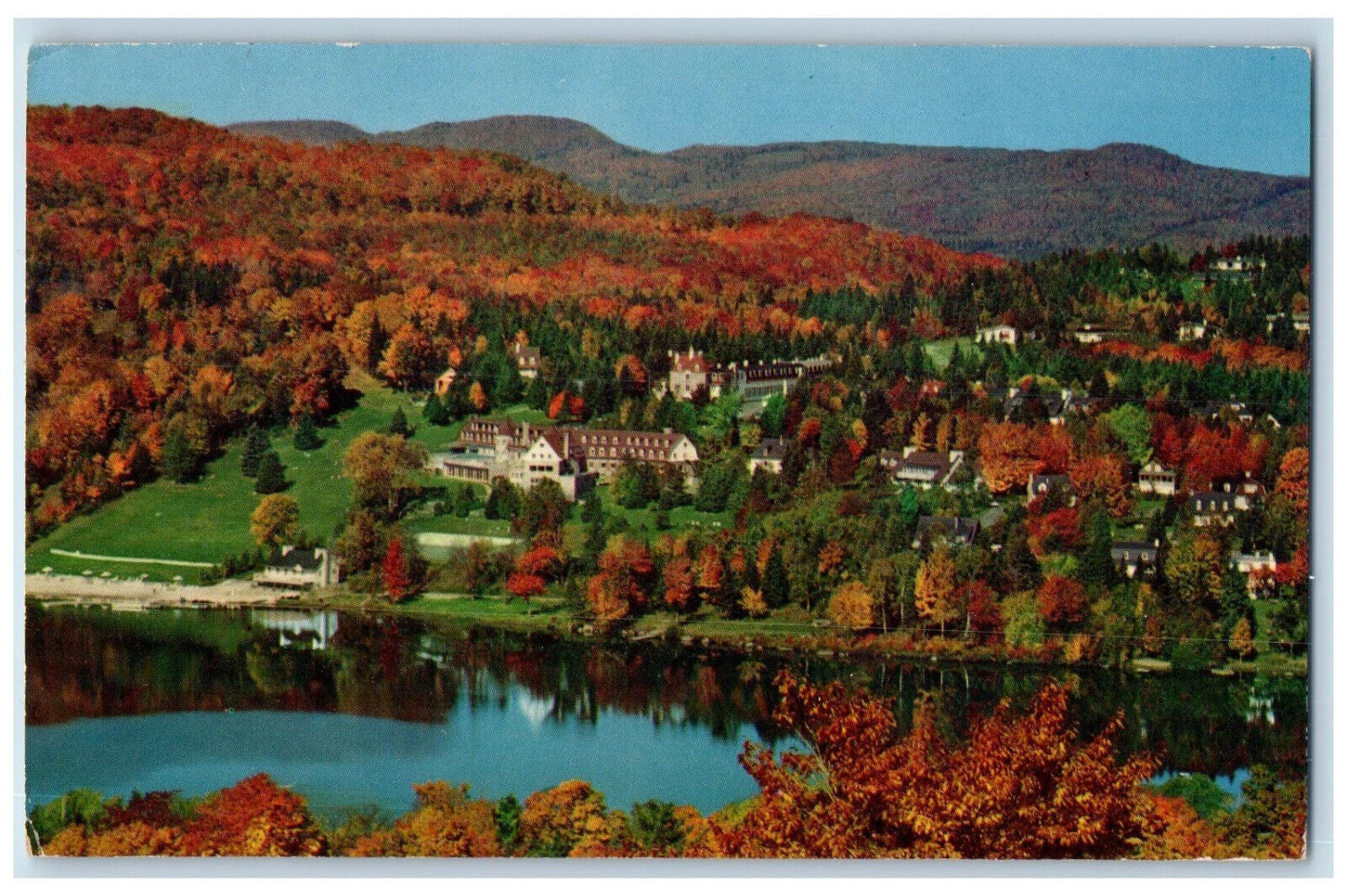 c1960's The Chantecler Famous Year Round Resort Ste. Adele-en-Haut Postcard