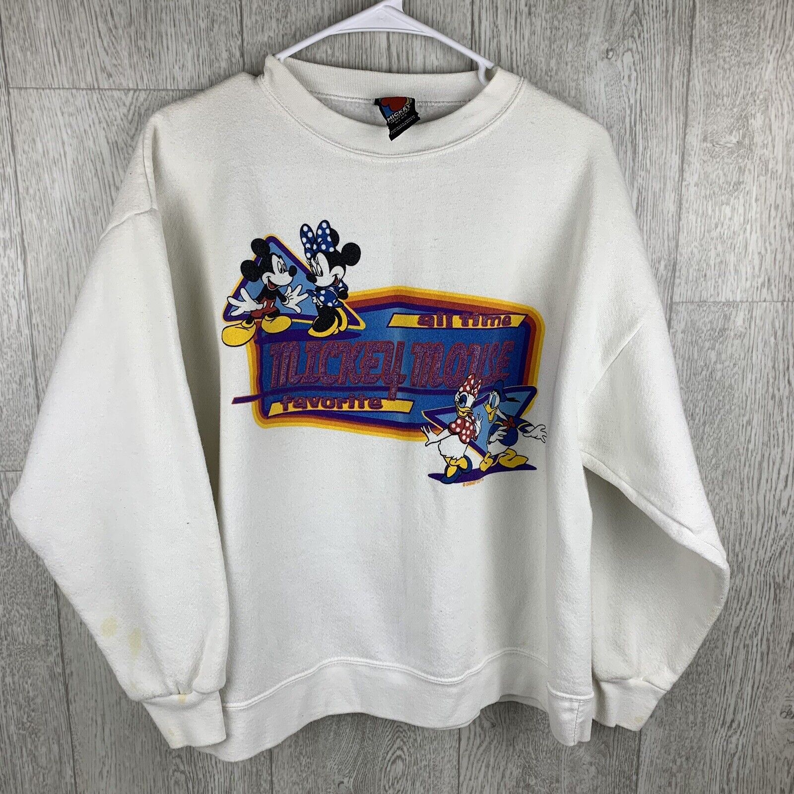 Vintage Mickey and Minnie Sweatshirt by Mickey Unlimited Jerry Leigh Sweatshirt