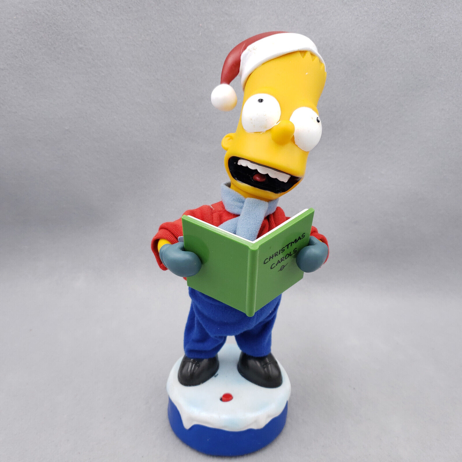 Bart Simpson Christmas Carols 2002 Gemmy Dances Sings 12\