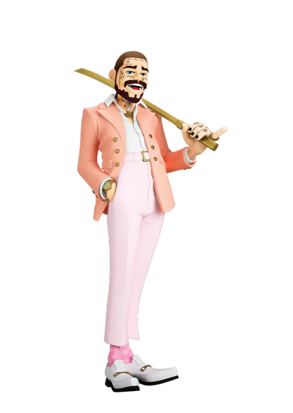 SUPERPLASTIC x POST MALONE THE LEGEND OF MALONE 12" VINYL FIGURE LIMITED EDITION SUPERPLASTIC x POST MALONE THE LEGEND OF MALONE 12" VINYL FIGURE LIMITED EDITION