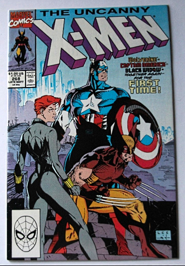 Marvel Comics The Uncanny X-Men #268 1991 Copper Age Wolverine X-Men Marvel Comics The Uncanny X-Men #268 1991 Copper Age Wolverine X-Men