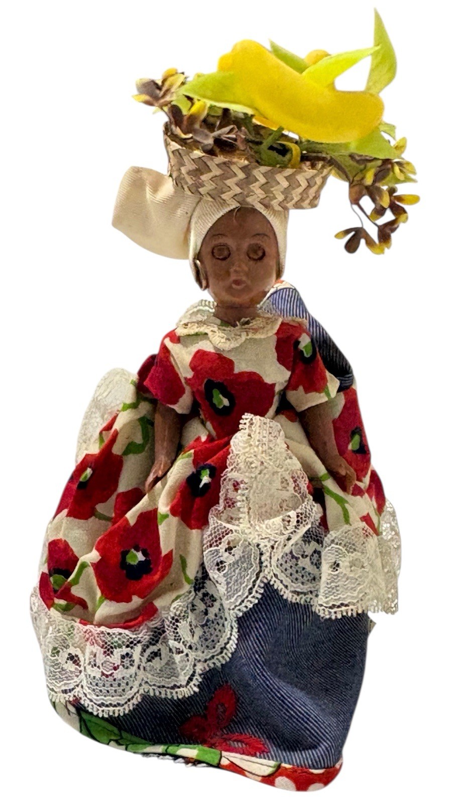 VTG Chiquita Doll Made In Bermuda In Traditional Dress Tropical Island VTG Chiquita Doll Made In Bermuda In Traditional Dress Tropical Island