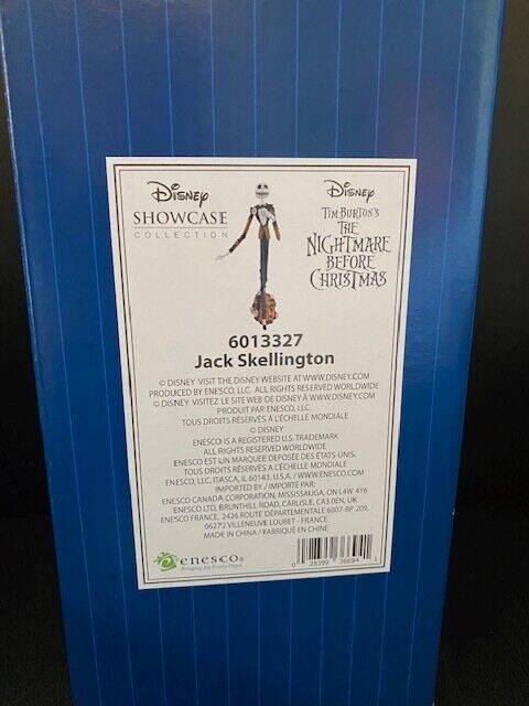 Disney Showcase Botanical 6013327 JACK SKELLINGTON Resin Figurine