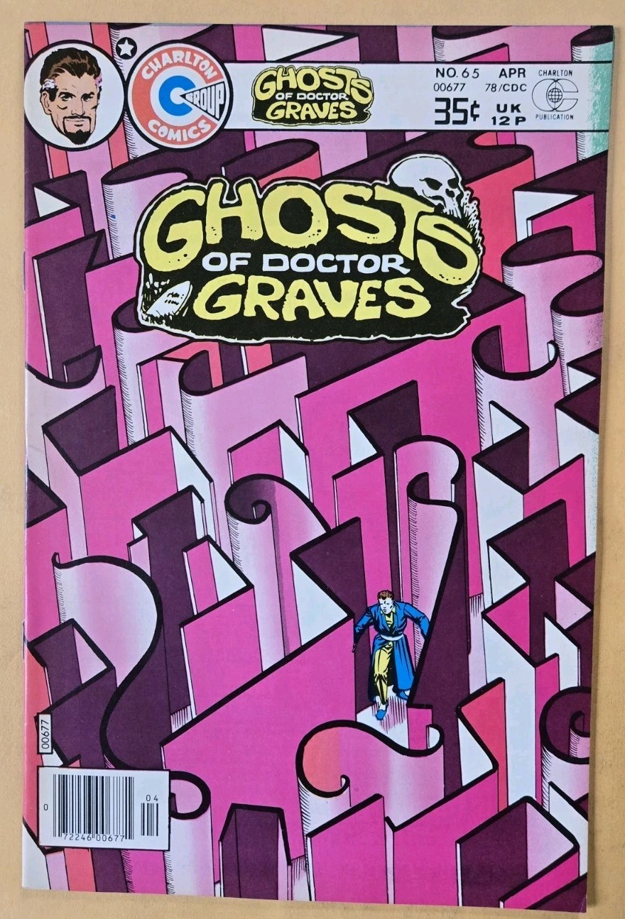 The Many Ghosts of Dr. Graves #65 F+ (6.5) Cover Art By Ditko Charlton 4/78 The Many Ghosts of Dr. Graves #65 F+ (6.5) Cover Art By Ditko Charlton 4/78