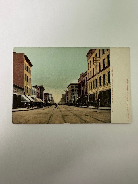 Postcard Fifth Street San Diego California Postcard Fifth Street San Diego California