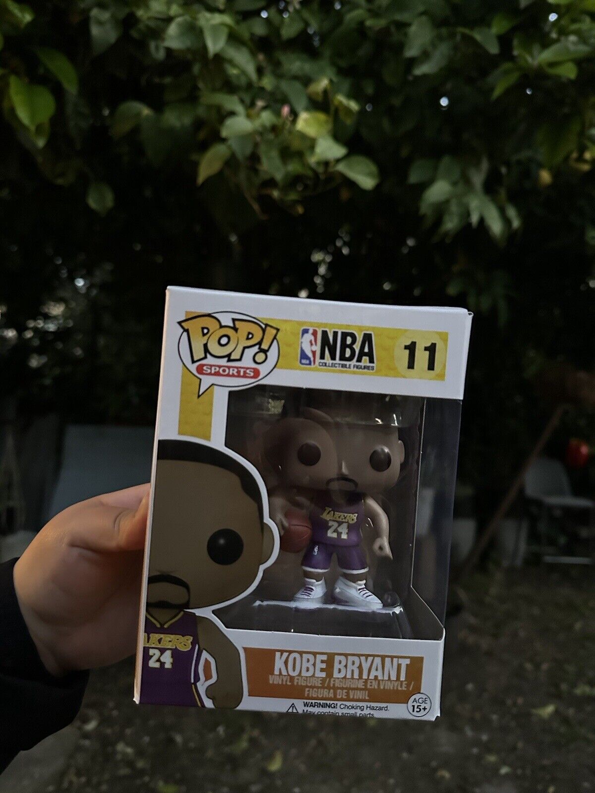 Kobe Bryant Funko Pop Lakers Purple Jersey #24