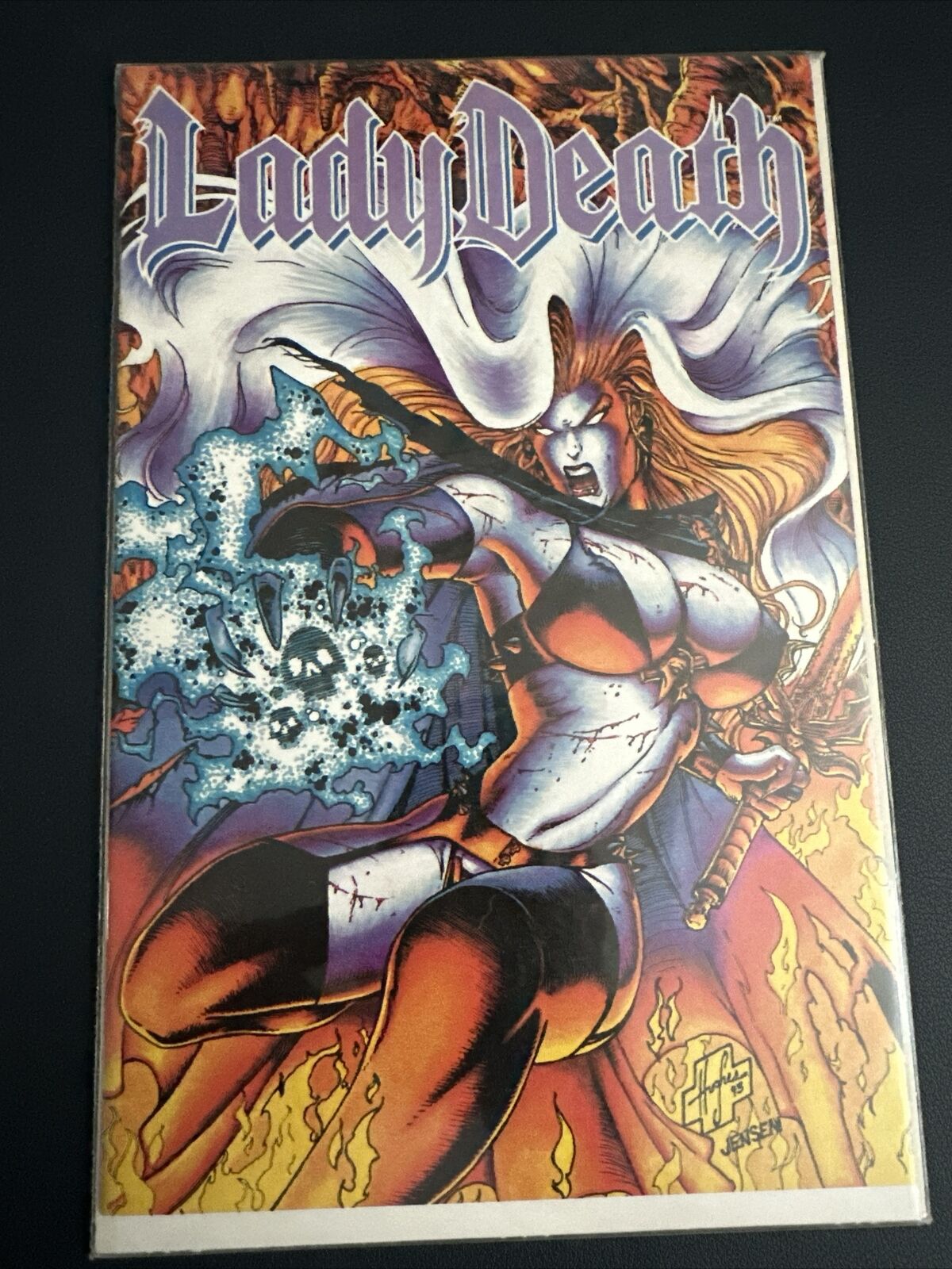 1994 Lady Death Series #3 by Chaos Comics 1st Printing 1994 NM Steven Hughes