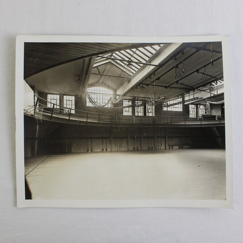 Vintage Gymnasium Photo Detroit Michigan