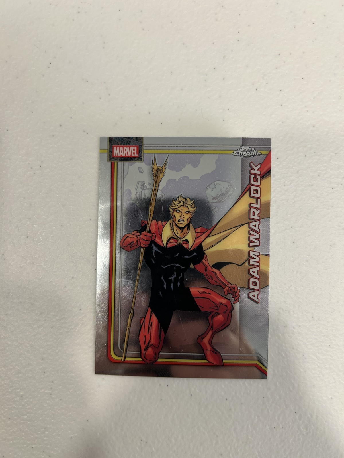 2026 Topps Chrome Marvel - Adam Warlock - 002 2026 Topps Chrome Marvel - Adam Warlock - 002