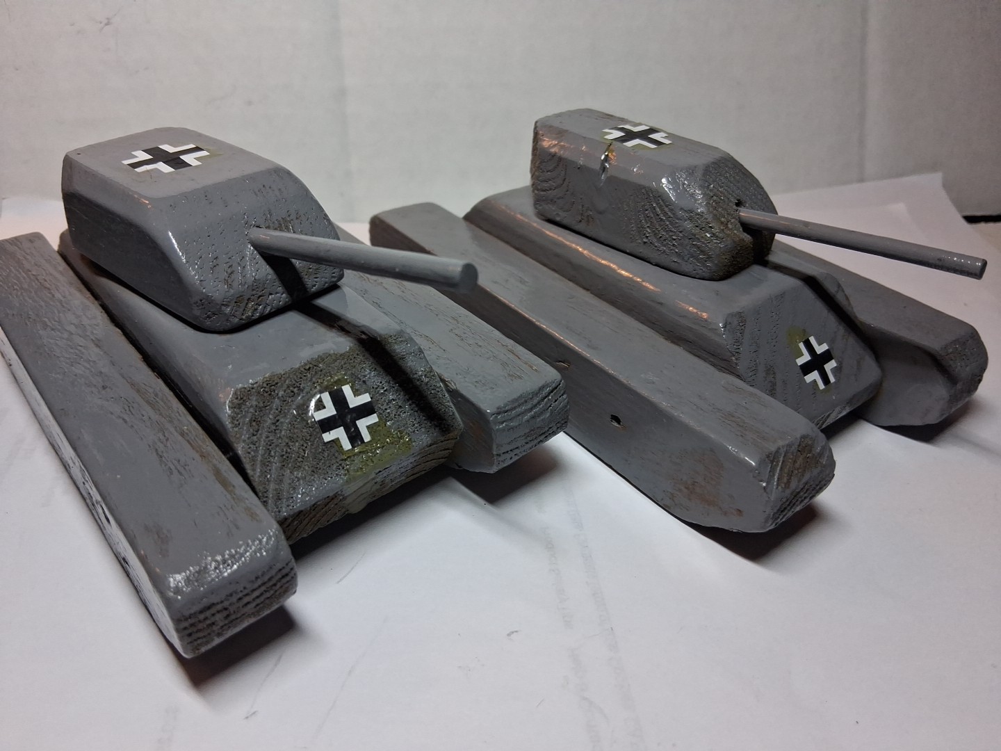 WWII German Tanks ( Wooden) Toy Soldiers WWII German Tanks ( Wooden) Toy Soldiers