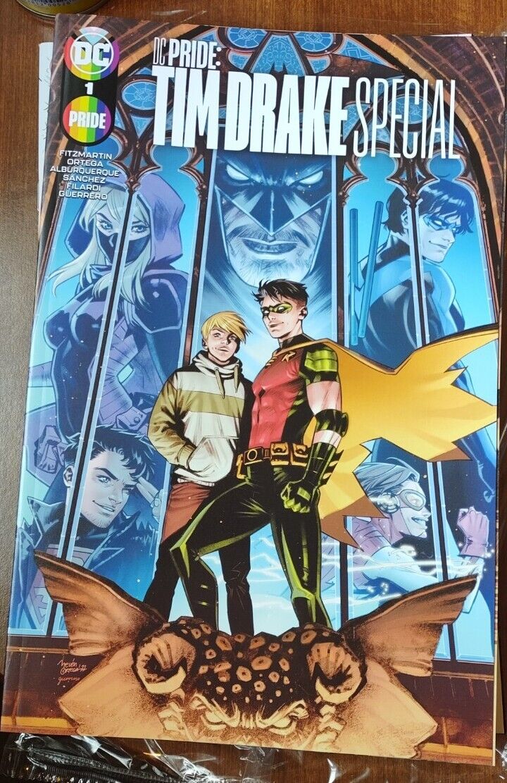 DC Pride Tim Drake Special #1 August 2021 Robin Batman Nightwing LGBT