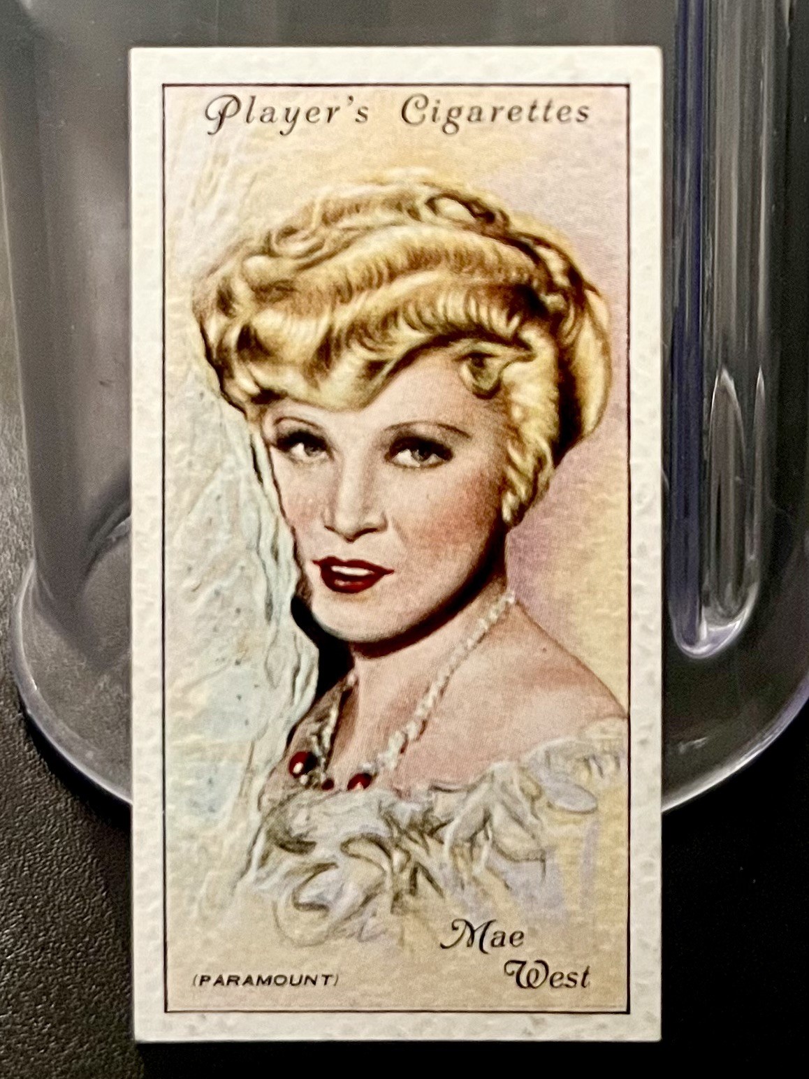 1934 John Player & Sons Film Stars #47 Mae West Tobacco Card 1934 John Player & Sons Film Stars #47 Mae West Tobacco Card