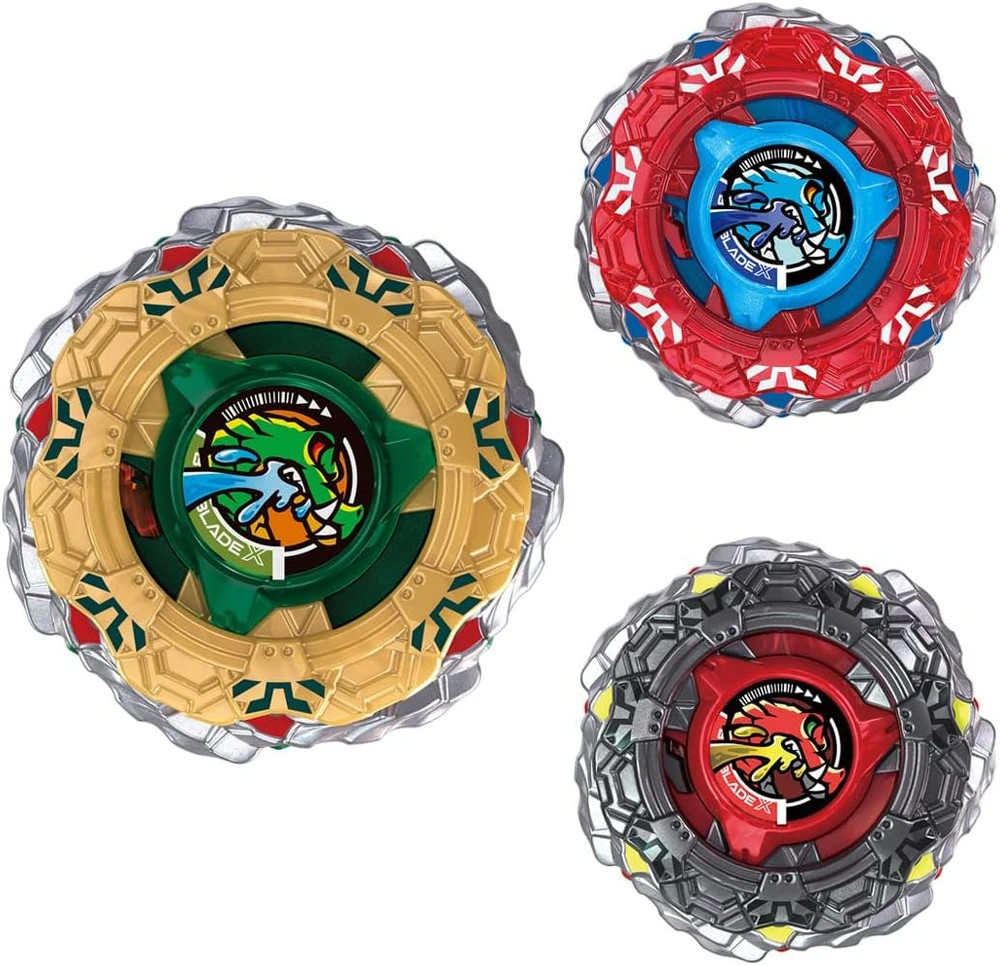 Takara Tomy Beyblade X CX-19 Random Booster CrocoTread Select (Full set of 3) Takara Tomy Beyblade X CX-19 Random Booster CrocoTread Select (Full set of 3)