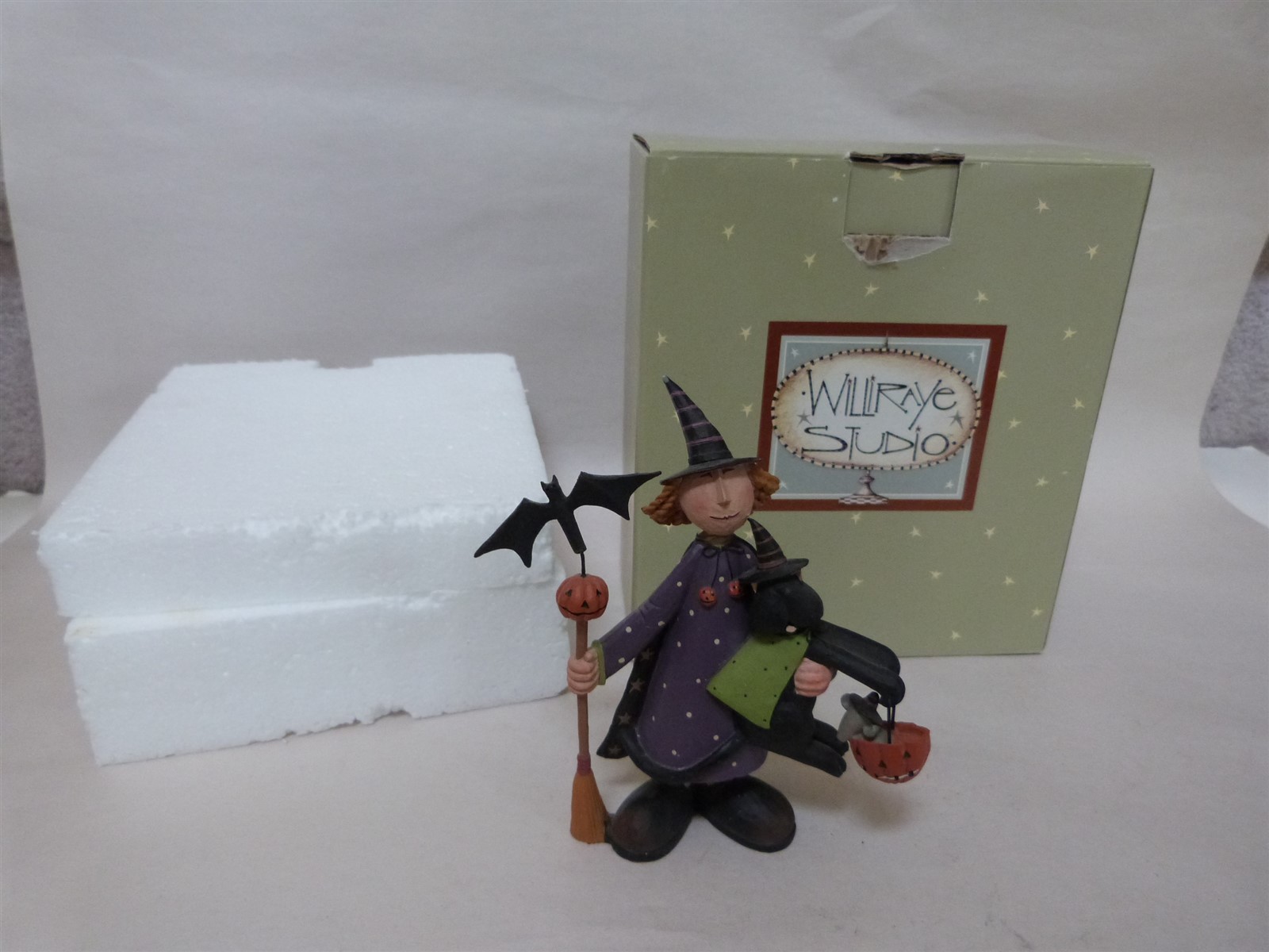 HTF 2011 Williraye Studio Witchy Wonderful WW6161 Figurine In Box 6"