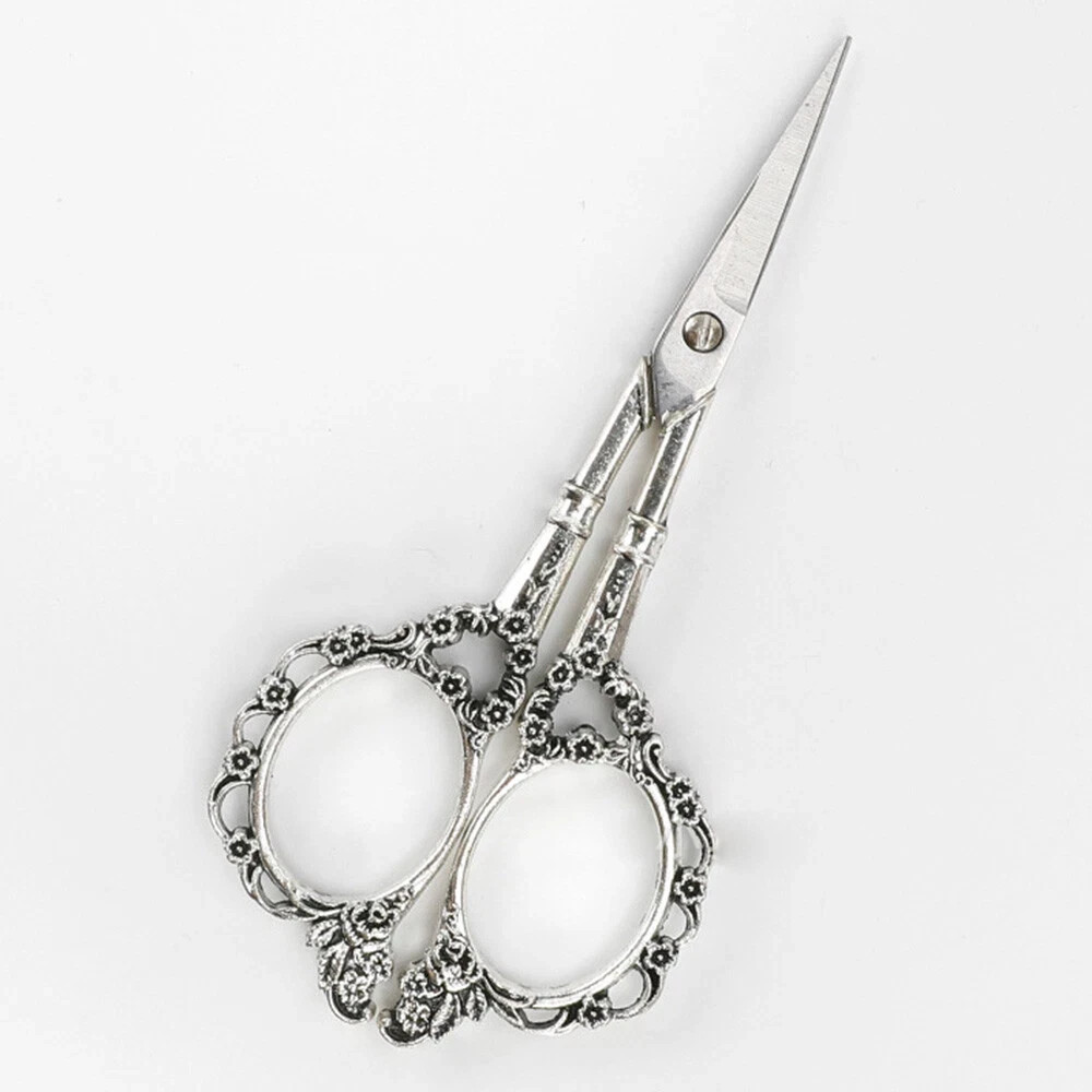 Antique Style Collectible Vintage Scissors Sewing Ornate Handle Thread Rare Antique Style Collectible Vintage Scissors Sewing Ornate Handle Thread Rare