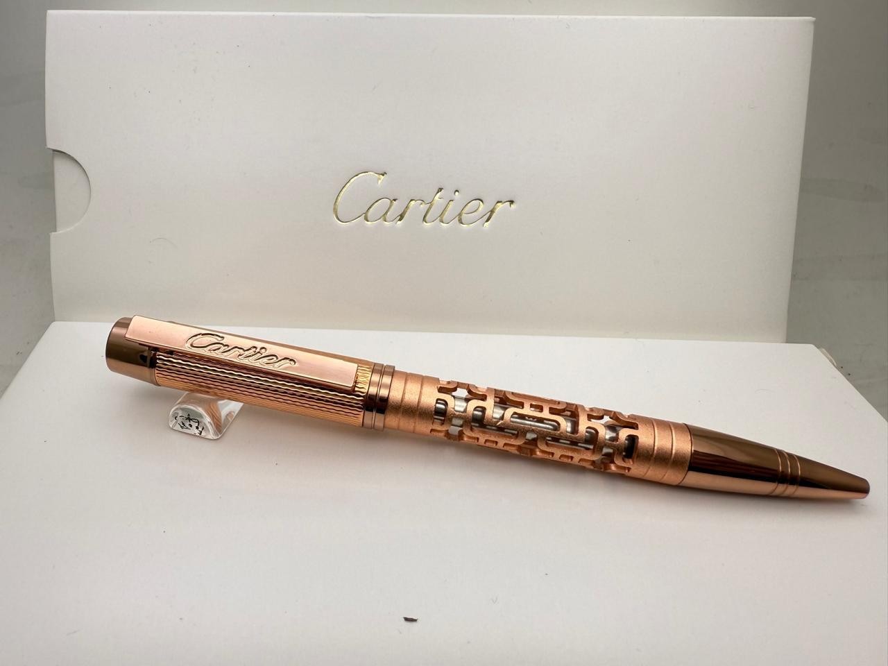 Rare Cartier Santos De Cartier Special Limited Edition Collectable Ballpoint Pen Rare Cartier Santos De Cartier Special Limited Edition Collectable Ballpoint Pen