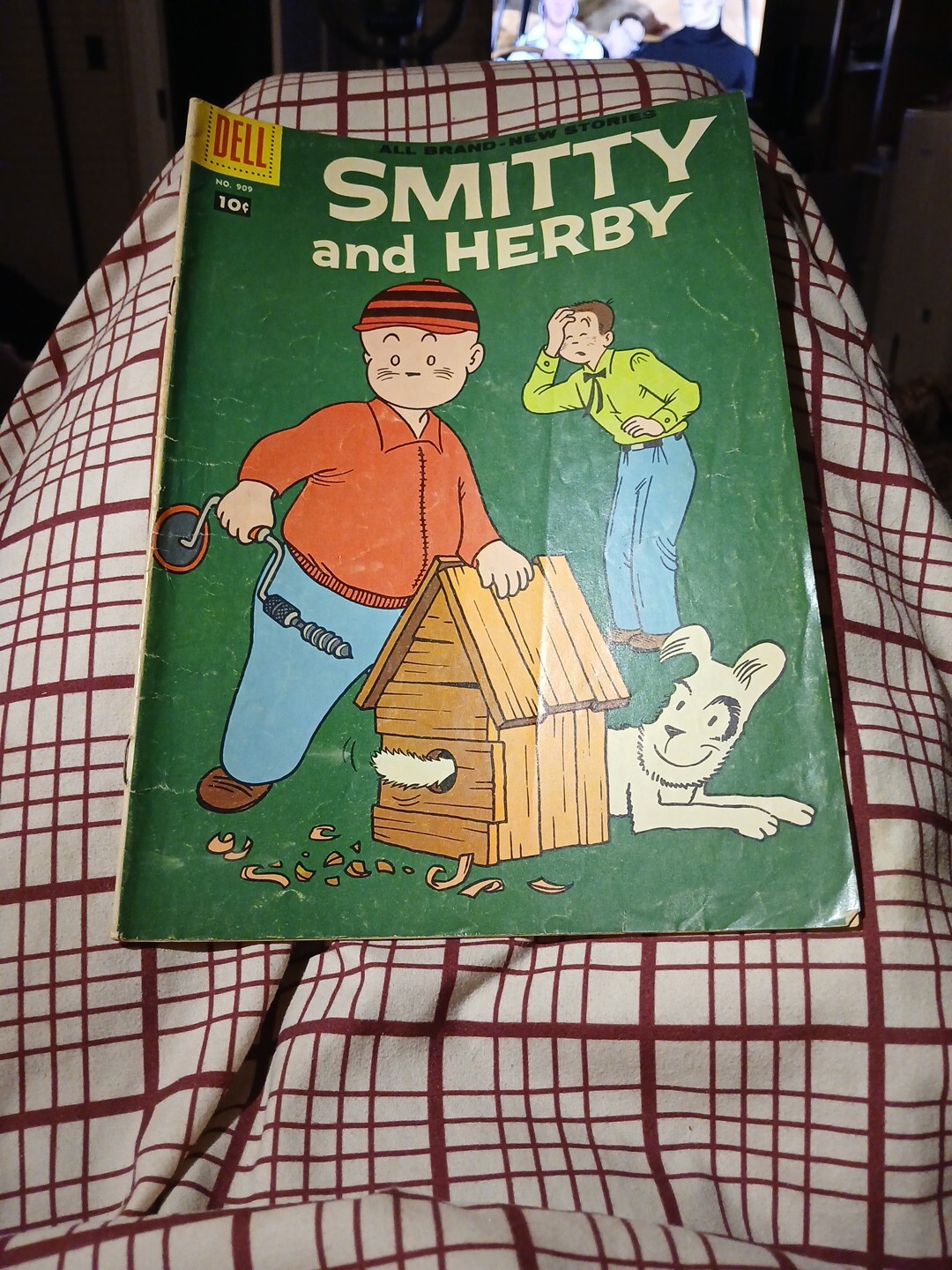 Dell Comics 1958 Smitty & Herby # 909 Silver Age Four Color Cartoon 