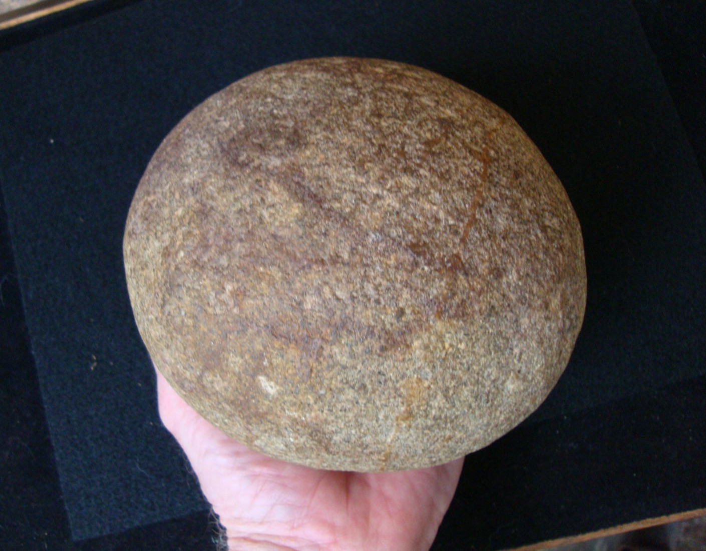 Super Rare 4 lb North Georgia STONE GAME BALL Deep South Arrowhead  ~94~