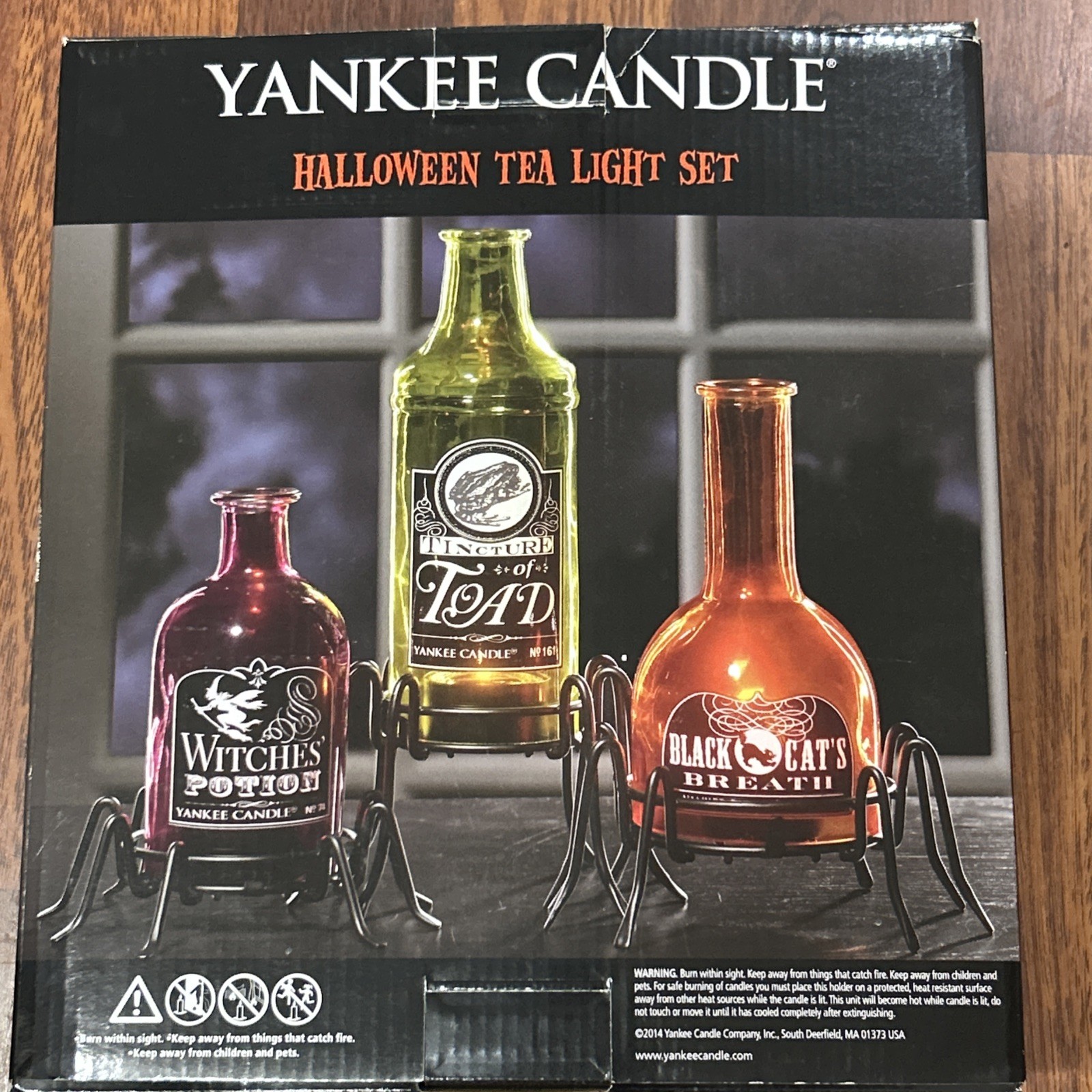 Yankee Candle  Halloween Tea Light Set. 2014
