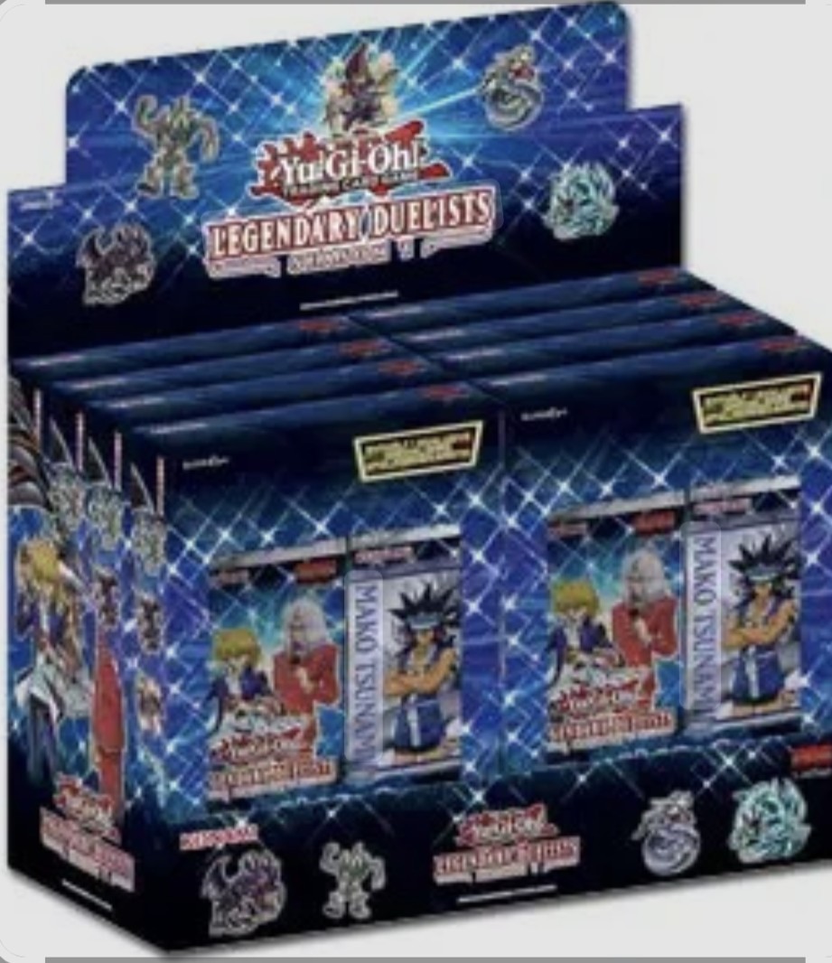 YuGiOh Legendary Duelists Season 1 - NEW/Sealed - Display Contains 8 Mini Boxes YuGiOh Legendary Duelists Season 1 - NEW/Sealed - Display Contains 8 Mini Boxes