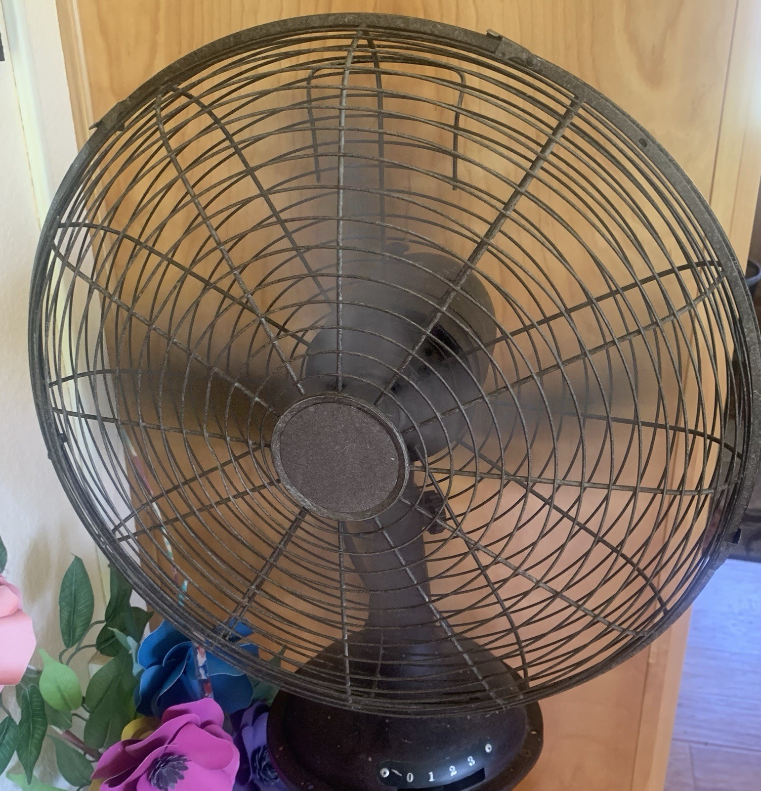 Custom Antique Replica Working Nationwide Store Prop 16" 4 Blade Fan 2008 USA Custom Antique Replica Working Nationwide Store Prop 16" 4 Blade Fan 2008 USA