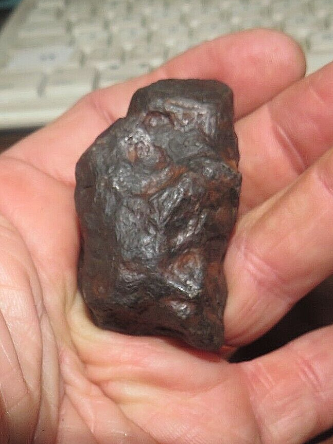 174 Gm .CANYON DIABLO IRON METEORITE BEST GRADE ARIZONA STAND INCLUDED 174 Gm .CANYON DIABLO IRON METEORITE BEST GRADE ARIZONA STAND INCLUDED