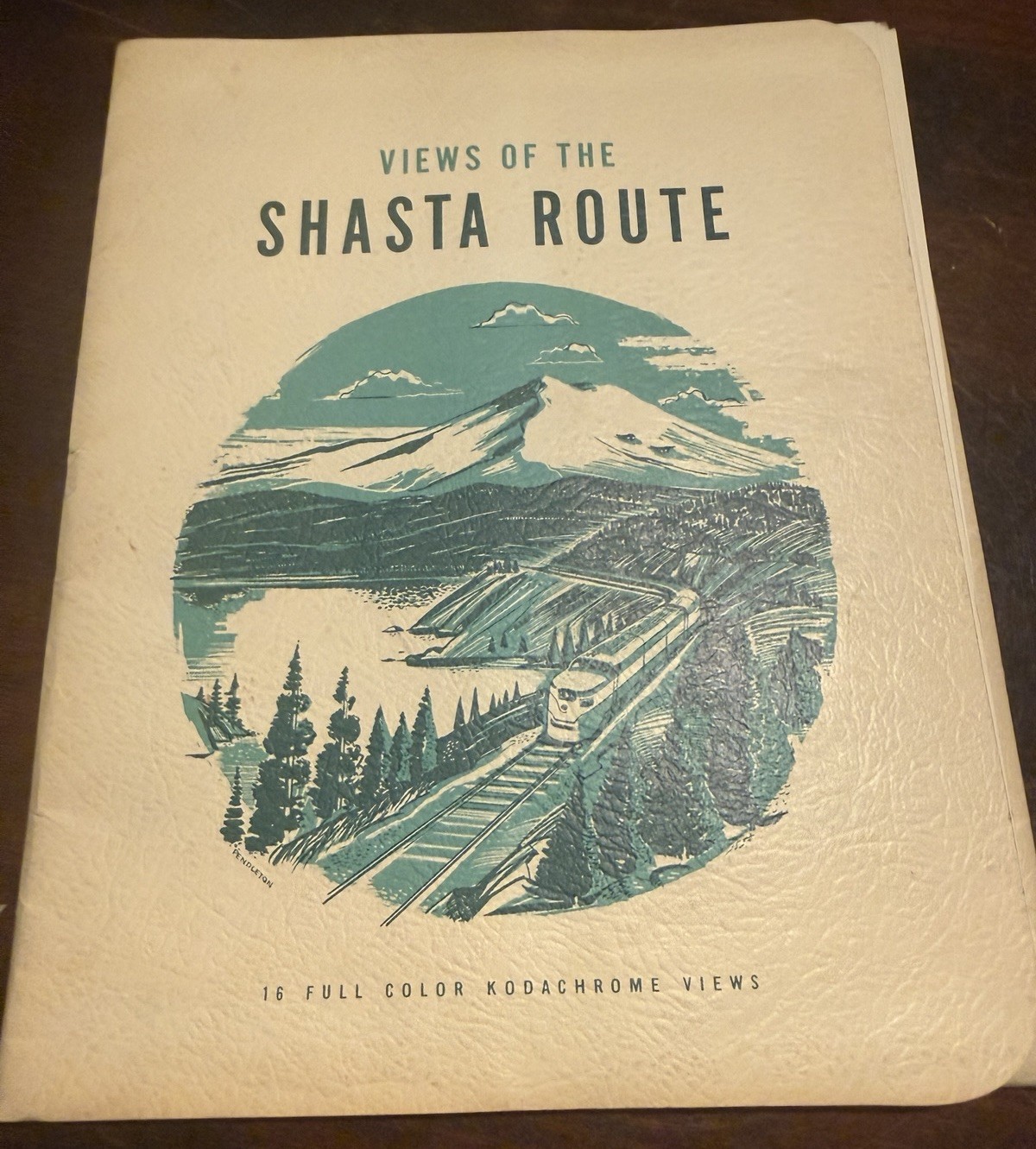 1950 Alex Dulfer Southern Pacific Shasta Route 16 Kodachrome Prints Complete 1950 Alex Dulfer Southern Pacific Shasta Route 16 Kodachrome Prints Complete