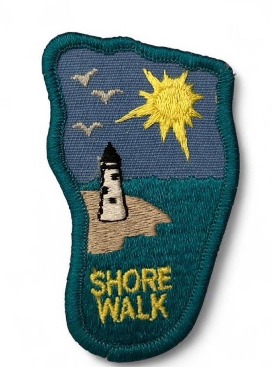 Vintage Boy Scouts Shore Walk Patch Lighthouse & Sun Insignia Vintage Boy Scouts Shore Walk Patch Lighthouse & Sun Insignia