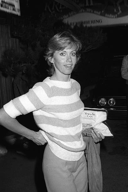 Olivia Newton-John at Awards Magazine Party at Rapisardi Restau - 1981 Old Photo