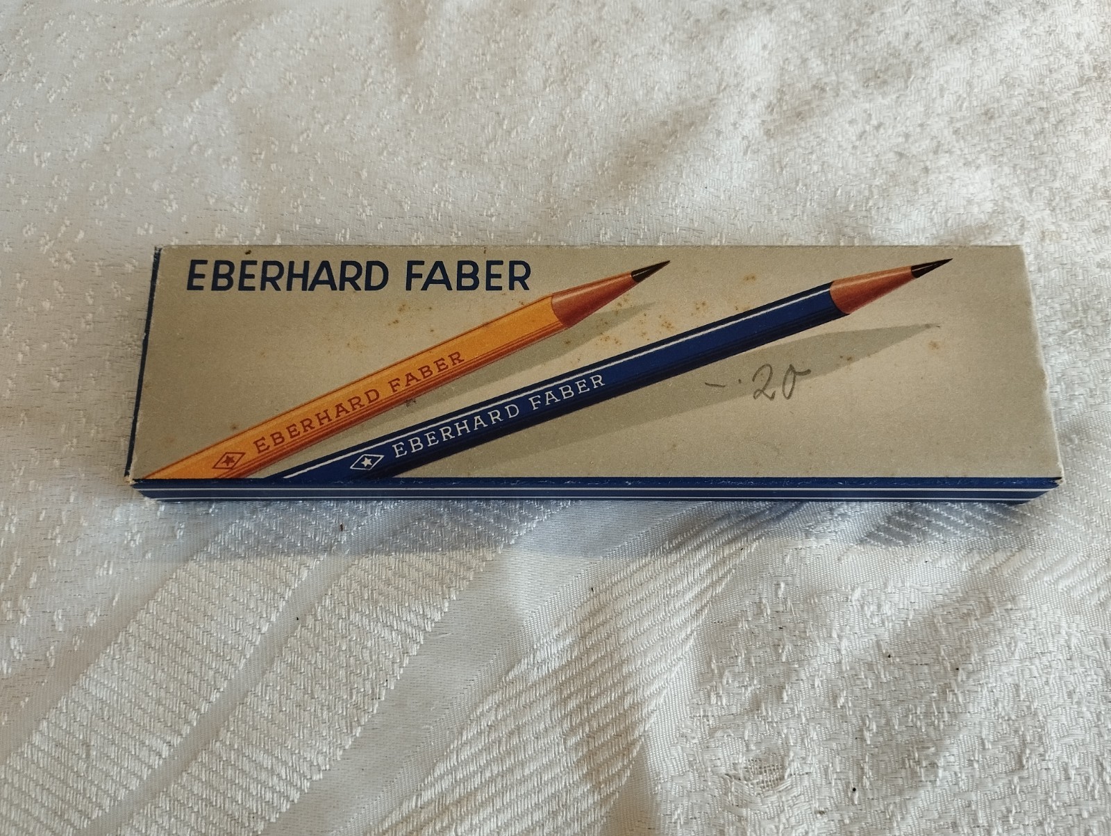 12 VINTAGE EBERHARDT FABER-GRAPHITE PENCILS - FABIUS-BEFORE-1940s- ULTRA RARE 12 VINTAGE EBERHARDT FABER-GRAPHITE PENCILS - FABIUS-BEFORE-1940s- ULTRA RARE