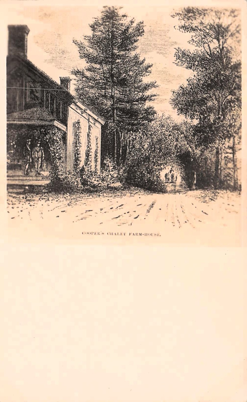 RPPC Cooperstown NY New York Cooper Park Carriage House Photo Postcard F28