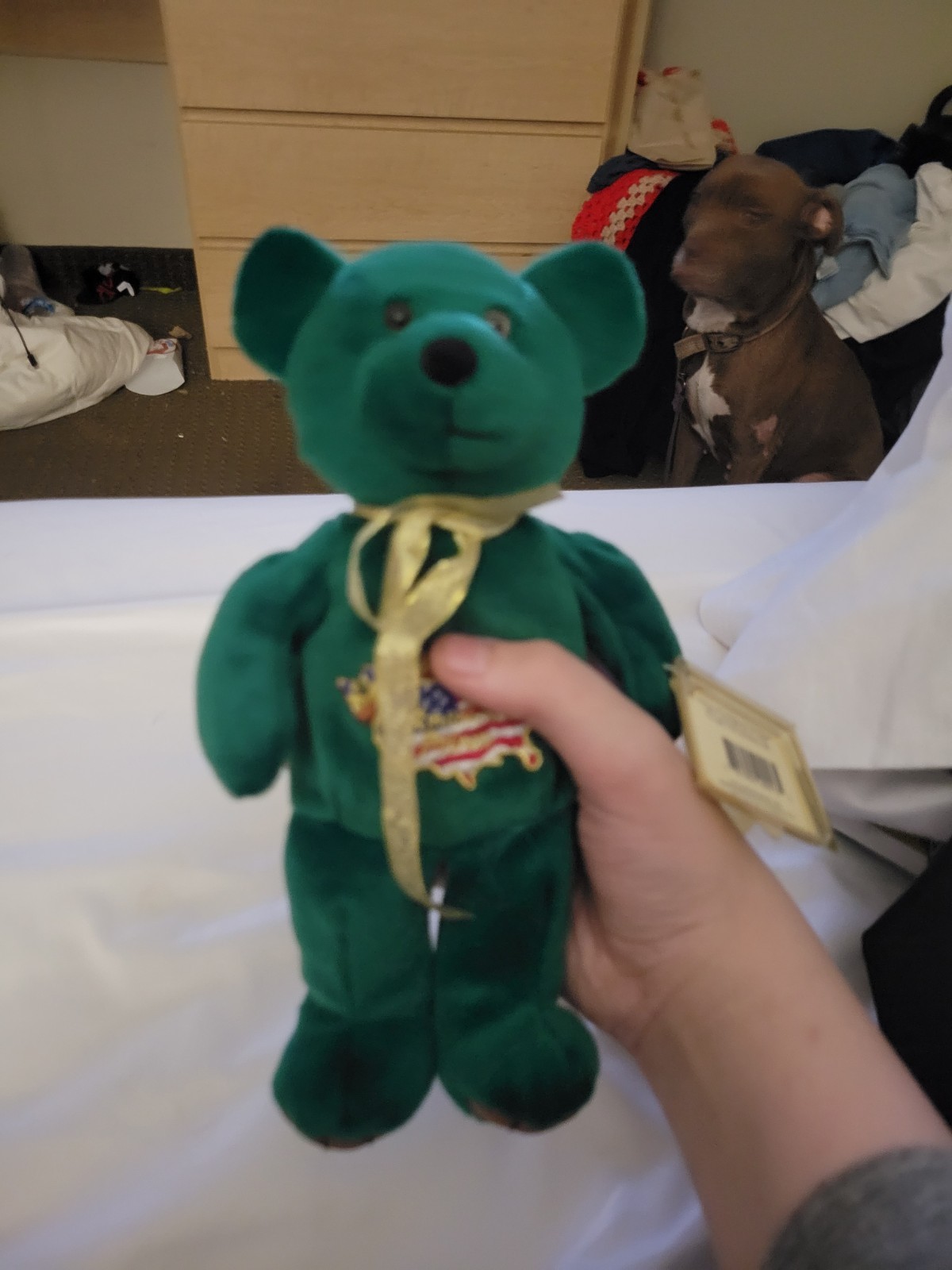 1999 THE JFK MEMORY BEAR made by America's Prince - Limited Edition #2680 1999 THE JFK MEMORY BEAR made by America's Prince - Limited Edition #2680
