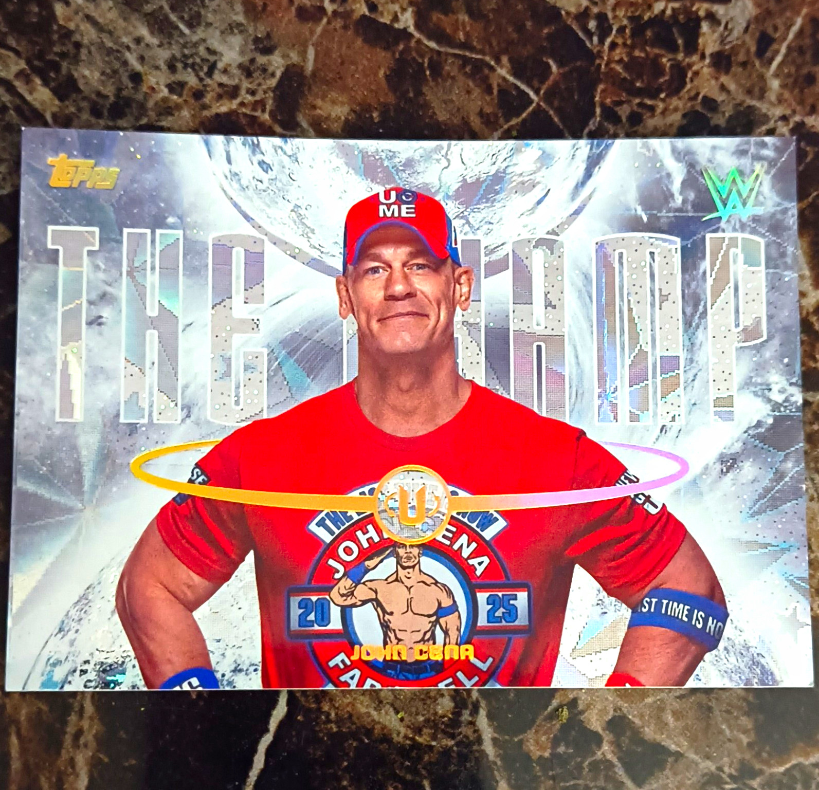 Topps 2026 WWE Topps WWE Alias Insert John Cena "The Champ" A-11 Card Topps 2026 WWE Topps WWE Alias Insert John Cena "The Champ" A-11 Card