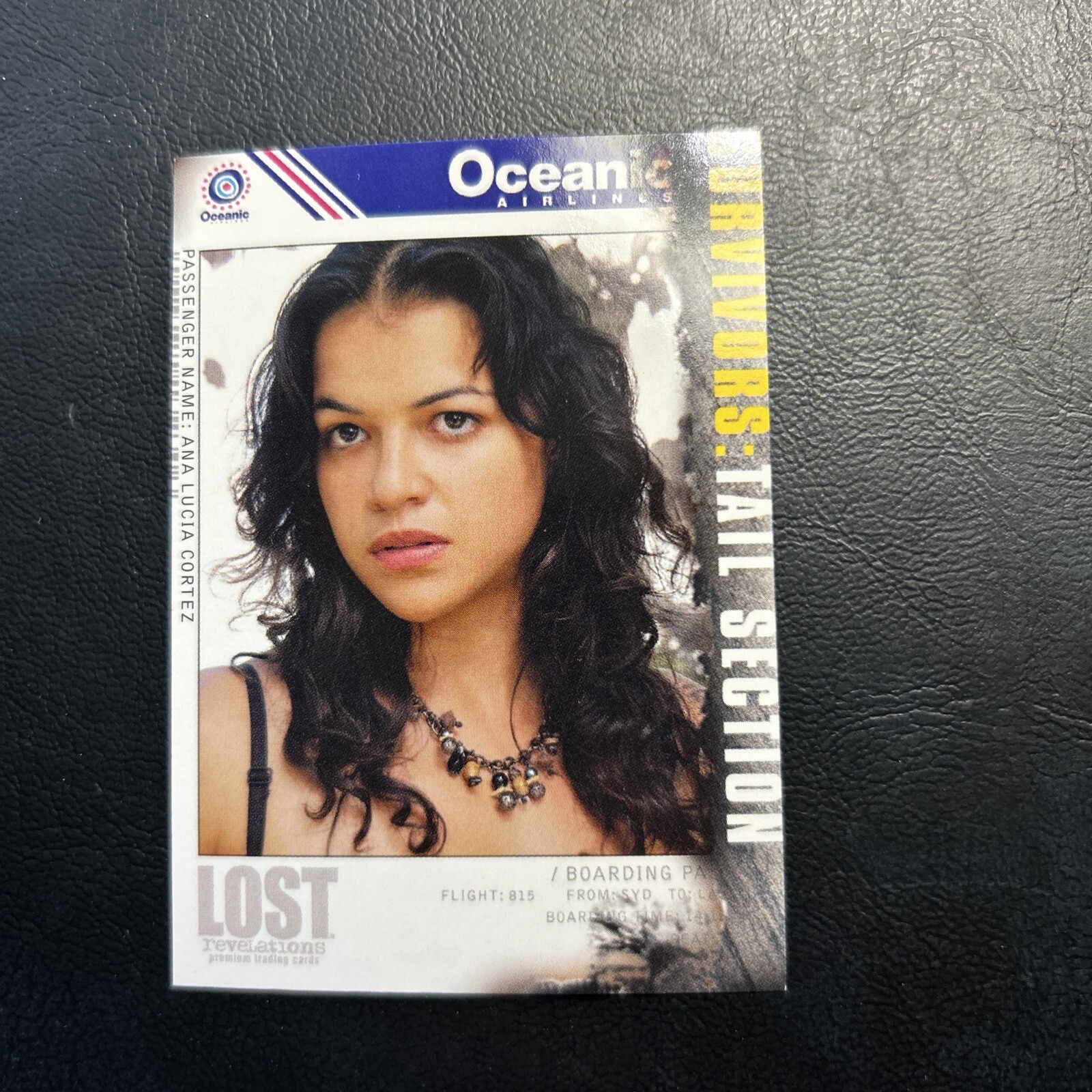 J4c Lost Revelations 2006 Inkworks #19 Ana Lucia Cortez Michelle Rodriguez J4c Lost Revelations 2006 Inkworks #19 Ana Lucia Cortez Michelle Rodriguez