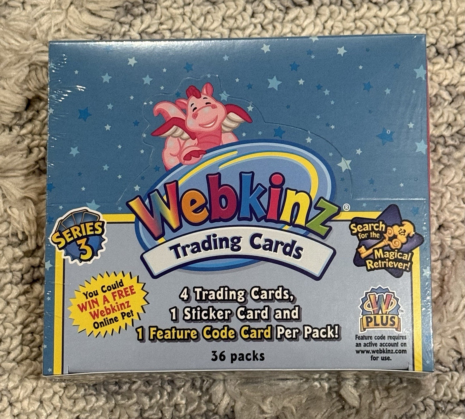 Webkinz Series 3 Trading Cards Box BRAND NEW SEALED Webkinz Series 3 Trading Cards Box BRAND NEW SEALED