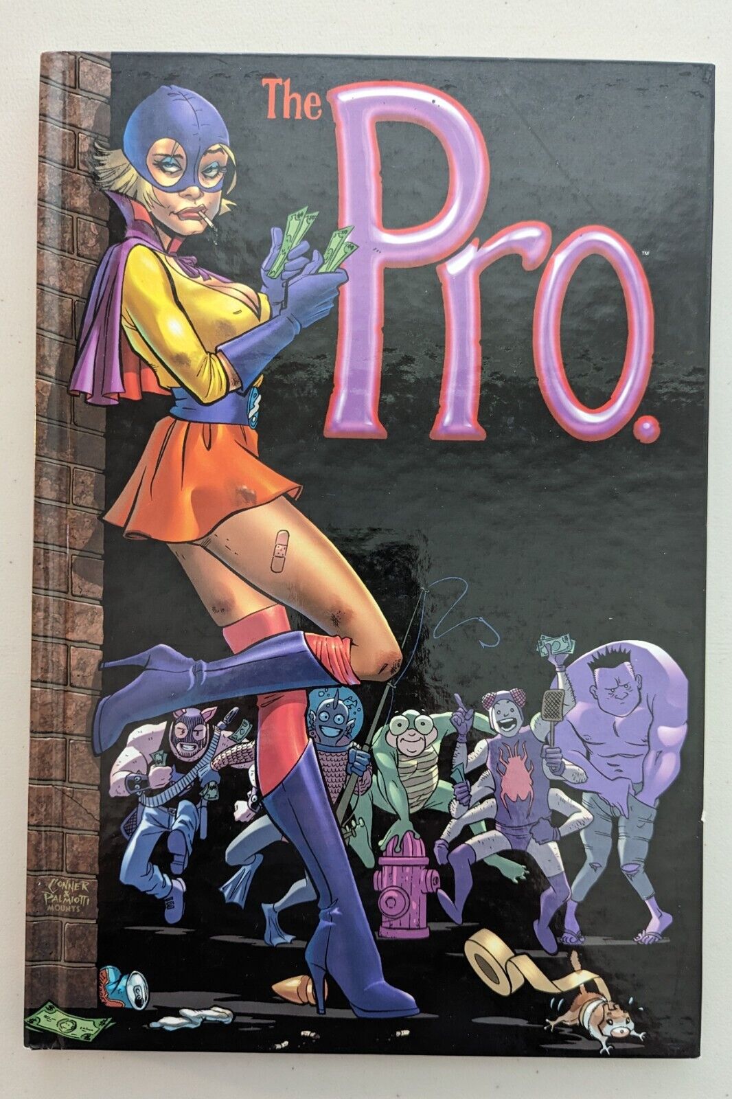 THE PRO Garth Ennis Rare OOP 2004 1st ed Hardcover Deluxe Edition Image Comics