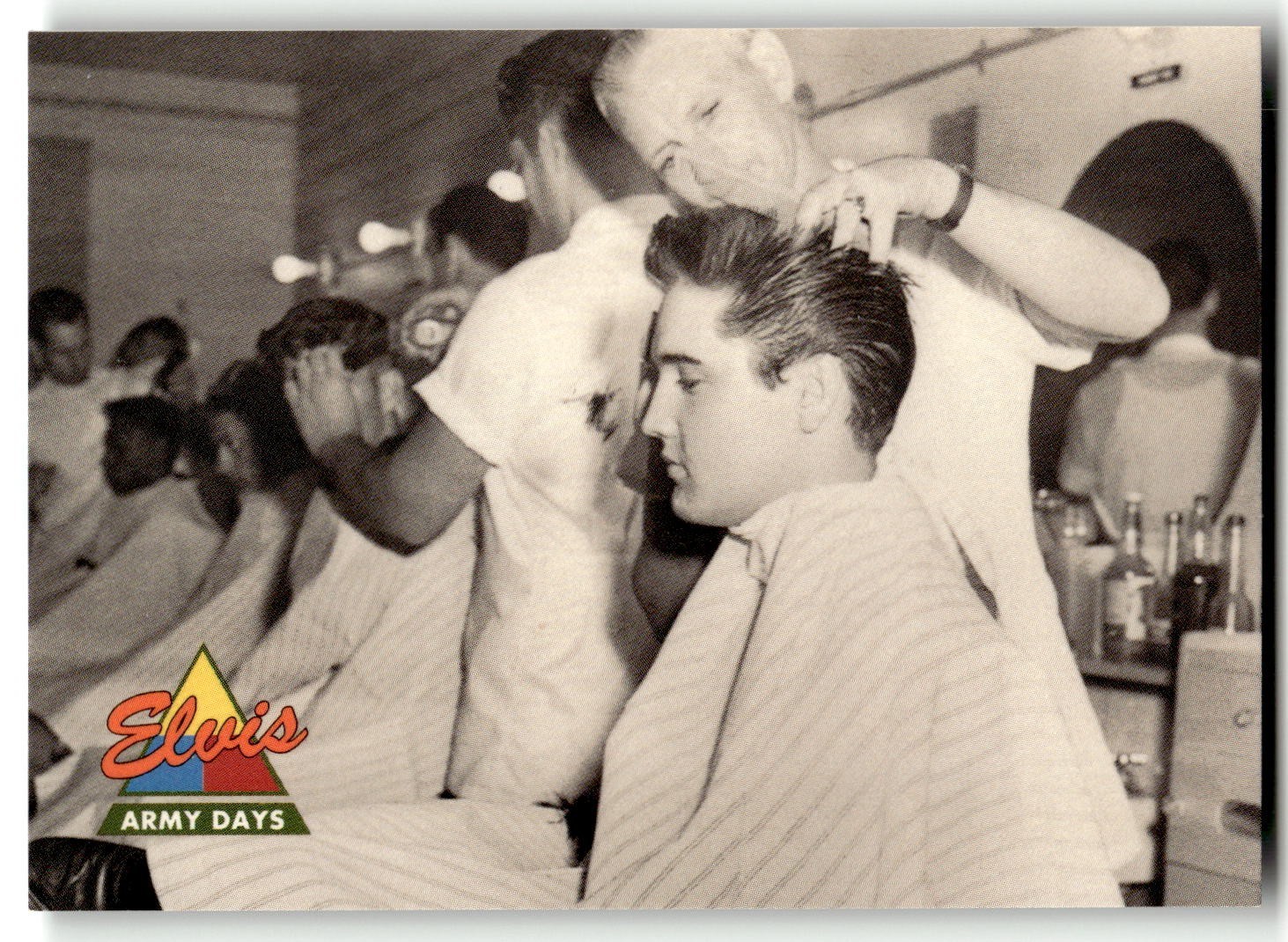 The River Group The Elvis Collection Card #34 It was the most famous haircut in