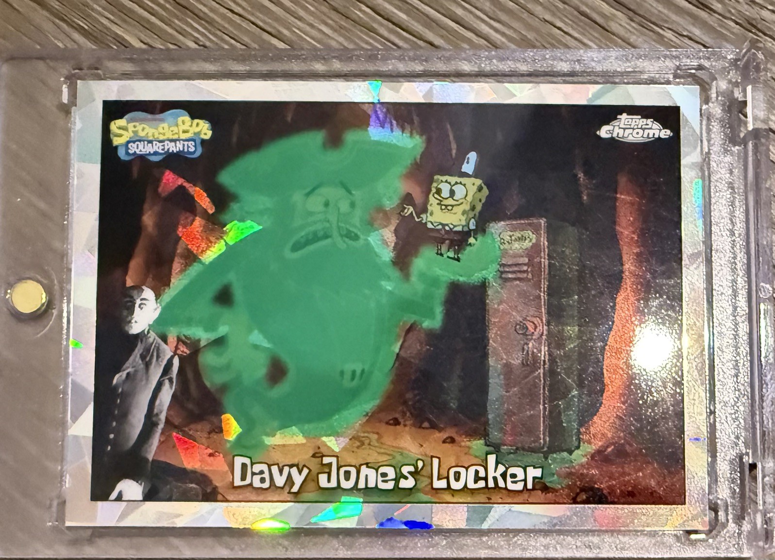 🔥2025 Topps SpongeBob l Davy Jones' Locker cracked ice nightshift manager SSP 🔥2025 Topps SpongeBob l Davy Jones' Locker cracked ice nightshift manager SSP
