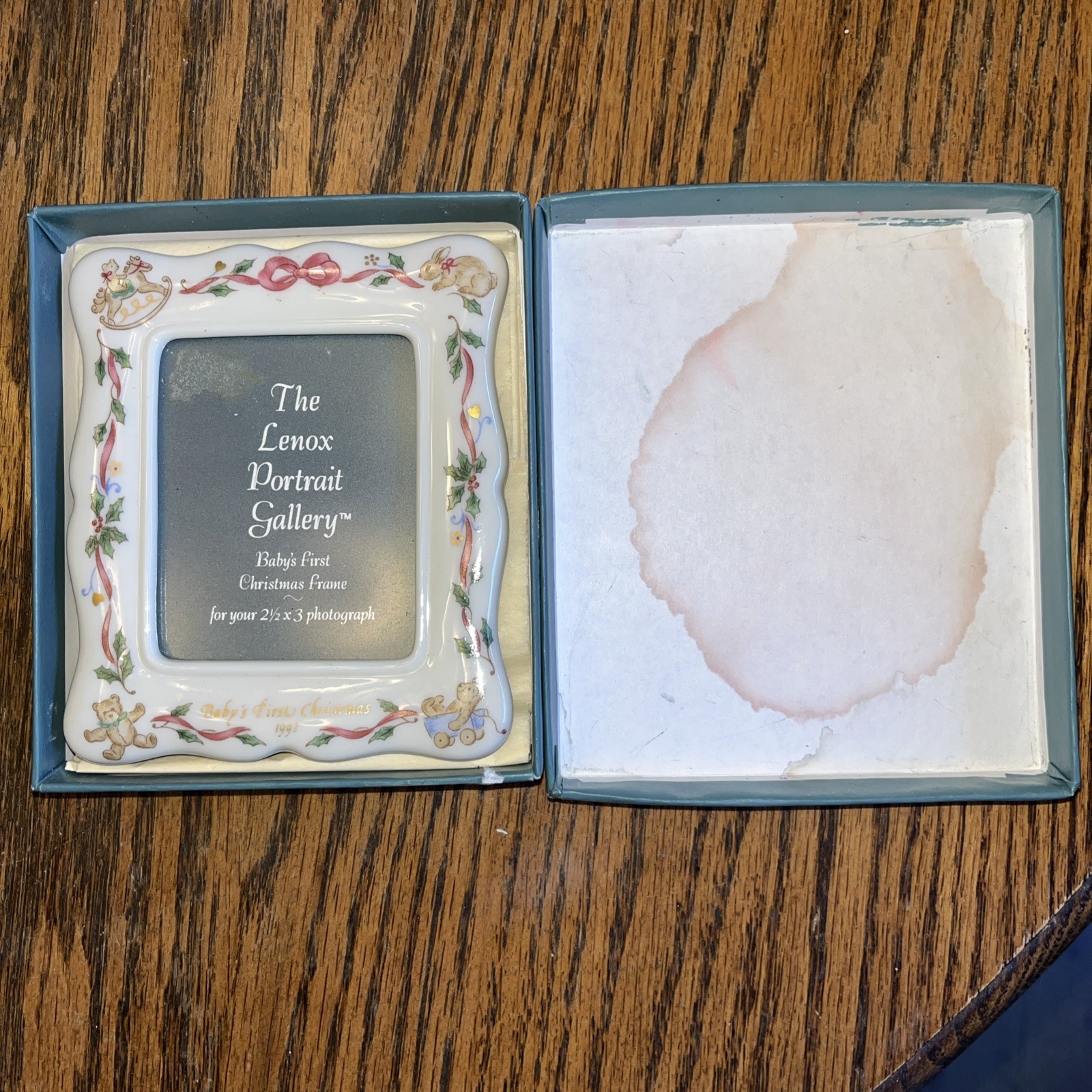 New Vintage,Lenox 1992 First Christmas Lenox