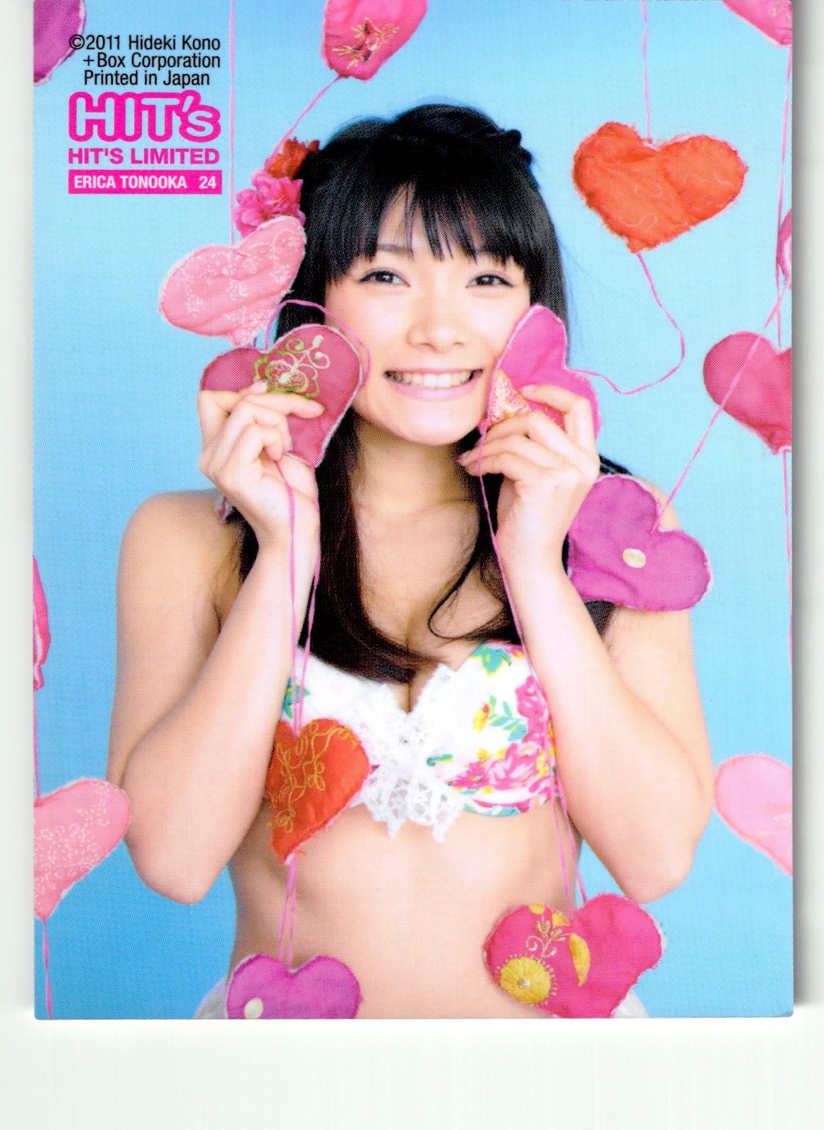 2011 Hit\'s Limited Erica Tonooka #24 Japanese Idol Trading Photocard 2011 Hit\'s Limited Erica Tonooka #24 Japanese Idol Trading Photocard