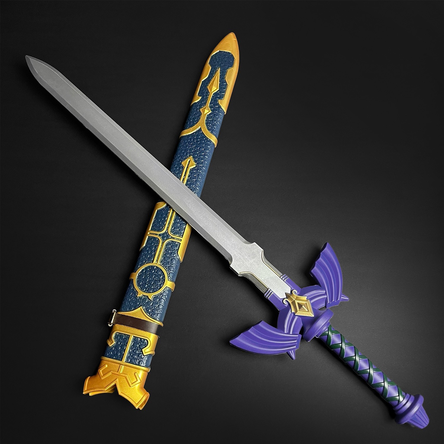 37" Legend Of Zelda Foam Master Sword with Plastic Scabbard for Cosplay 37" Legend Of Zelda Foam Master Sword with Plastic Scabbard for Cosplay